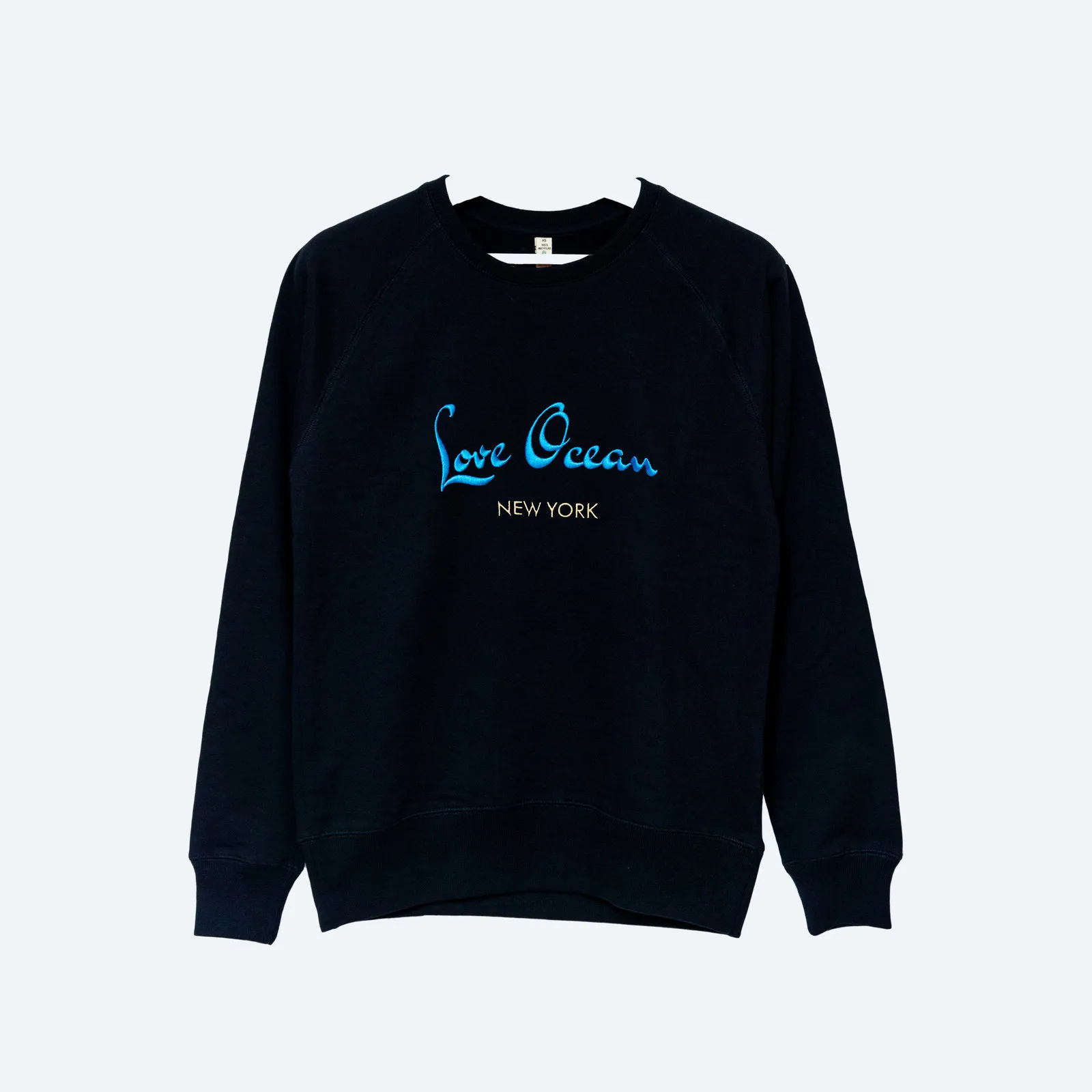 LOVE OCEAN 100% recycled Sweatshirt UNISEX, Ansicht 1