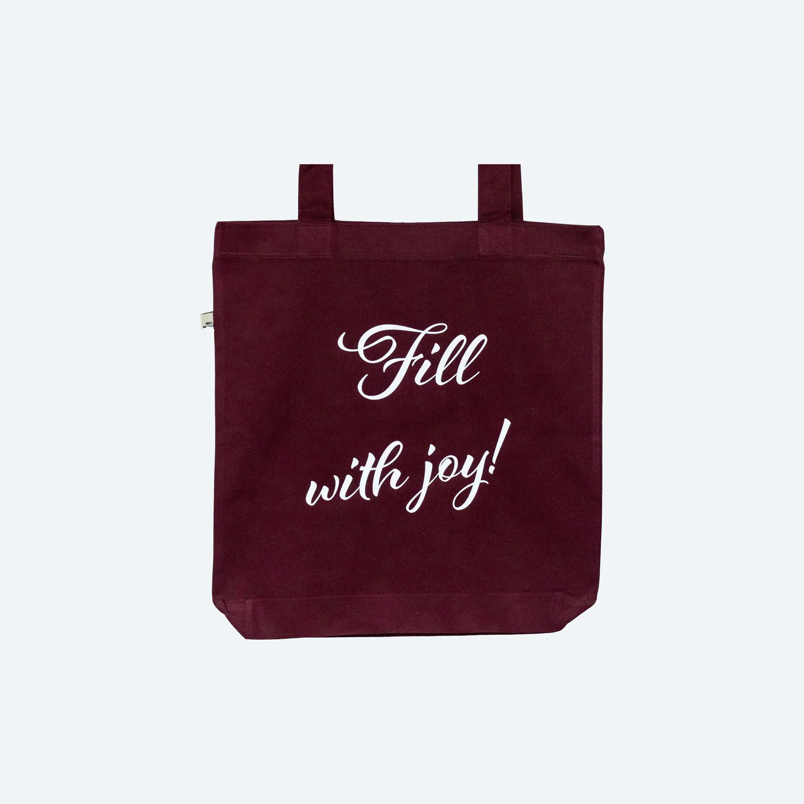 FILL WITH JOY! 100% recycled Tasche, Ansicht 1