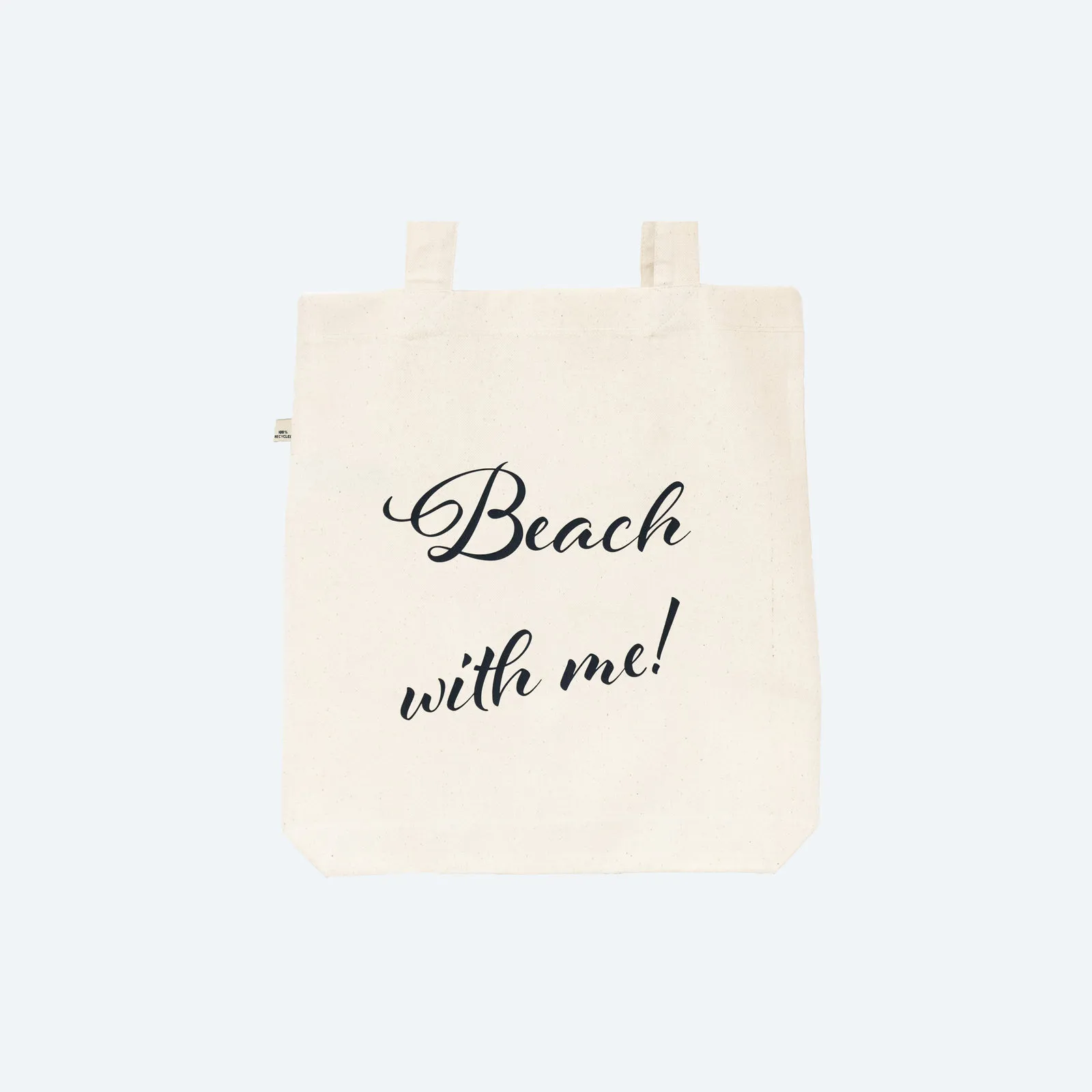BEACH WITH ME! 100% recycled Tasche, Ansicht 1